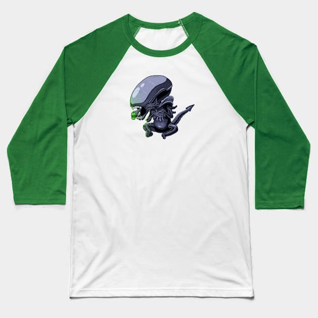 Baby Alien Baseball T-Shirt by thecalgee